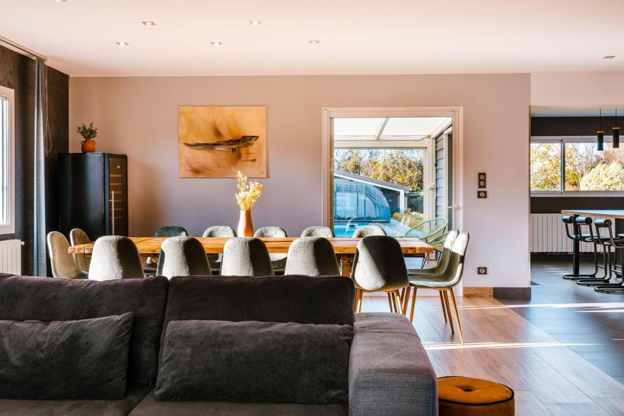 Grande Maison Avec Piscine Et Jacuzzi A La Campagne Desvres Exterior foto