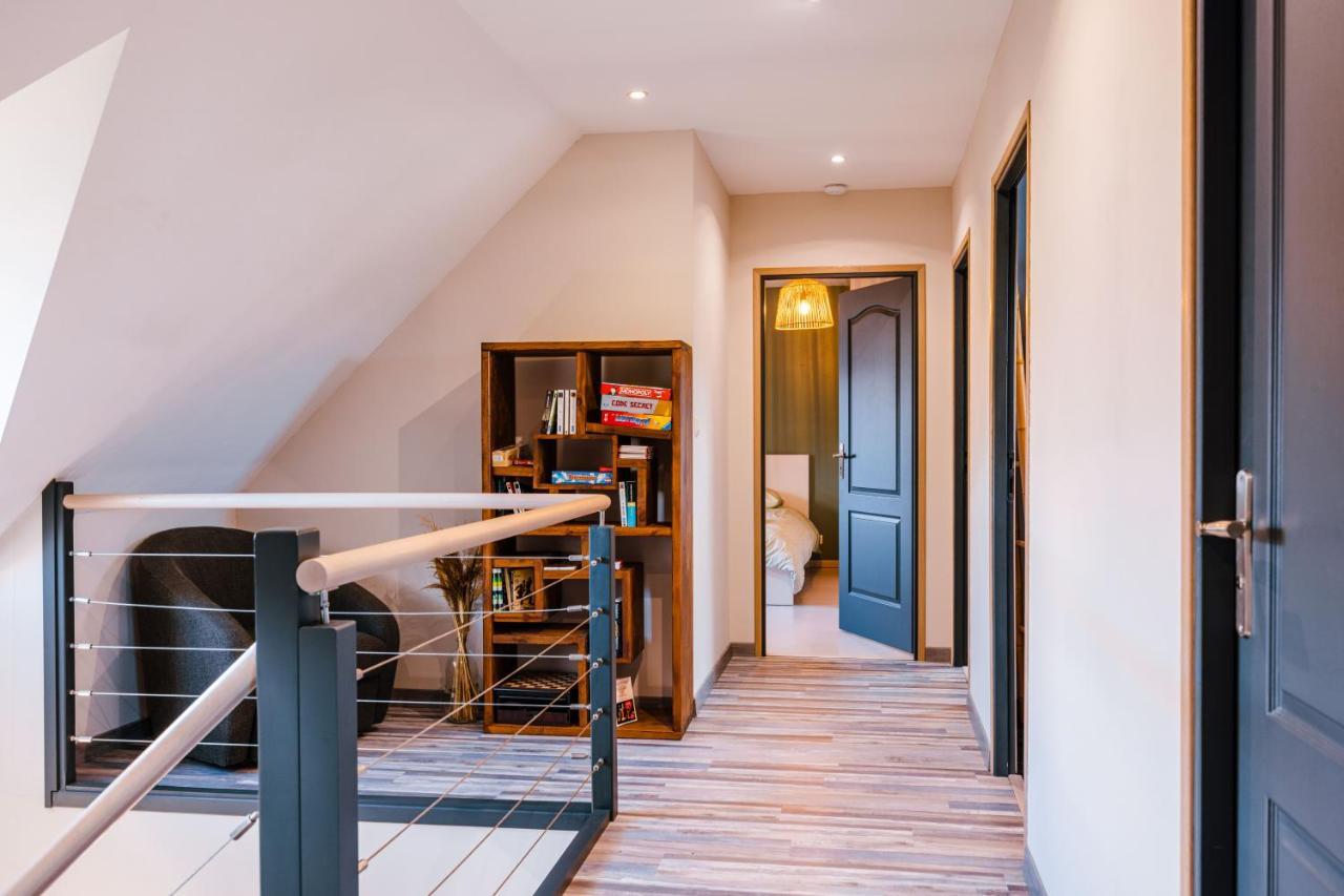 Grande Maison Avec Piscine Et Jacuzzi A La Campagne Desvres Exterior foto